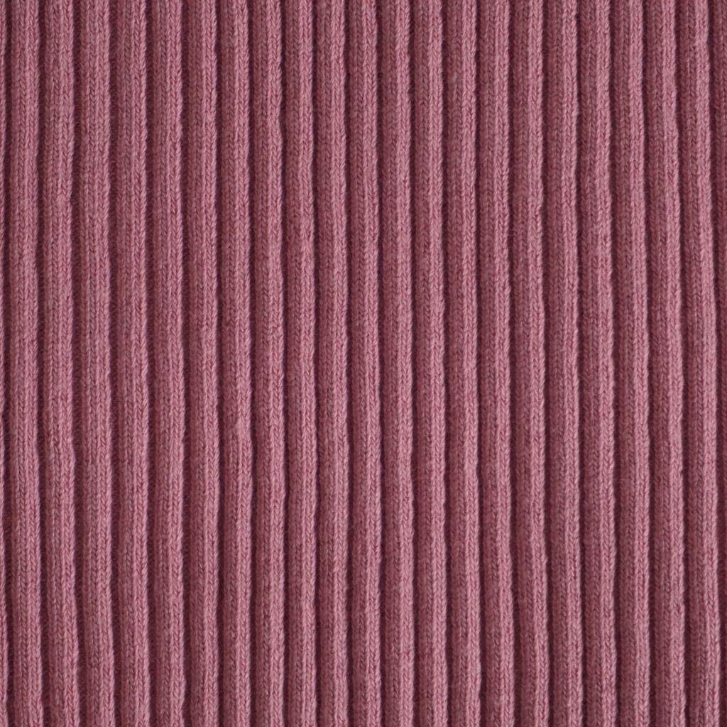 Rippenbündchen 3x3 altrosa